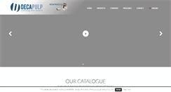 Desktop Screenshot of decapulp.com